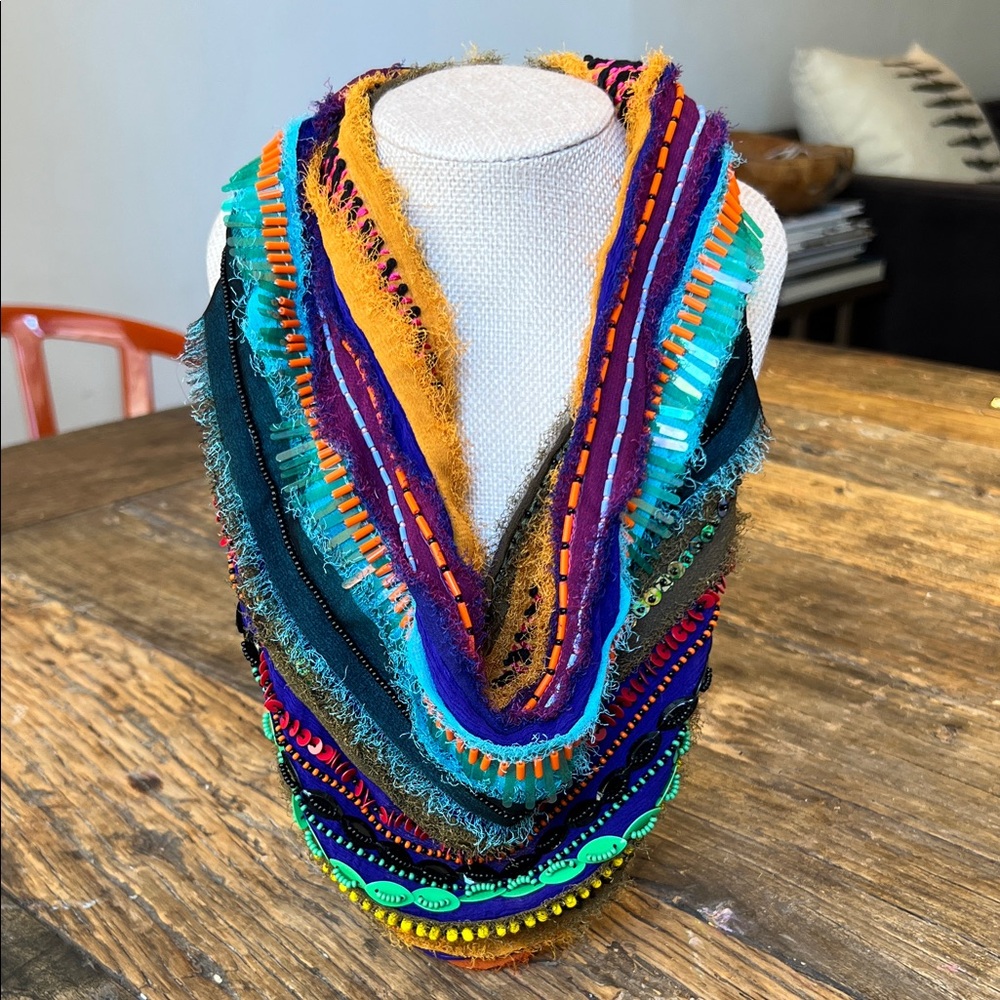 Mignonne Gavigan “Mariana” Scarf Necklace